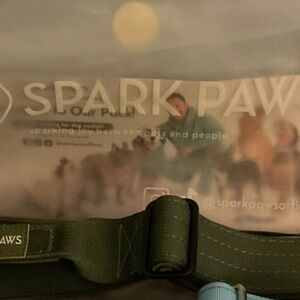 Spark Paws Tactical Dog Collar Green(medium)…only green is left